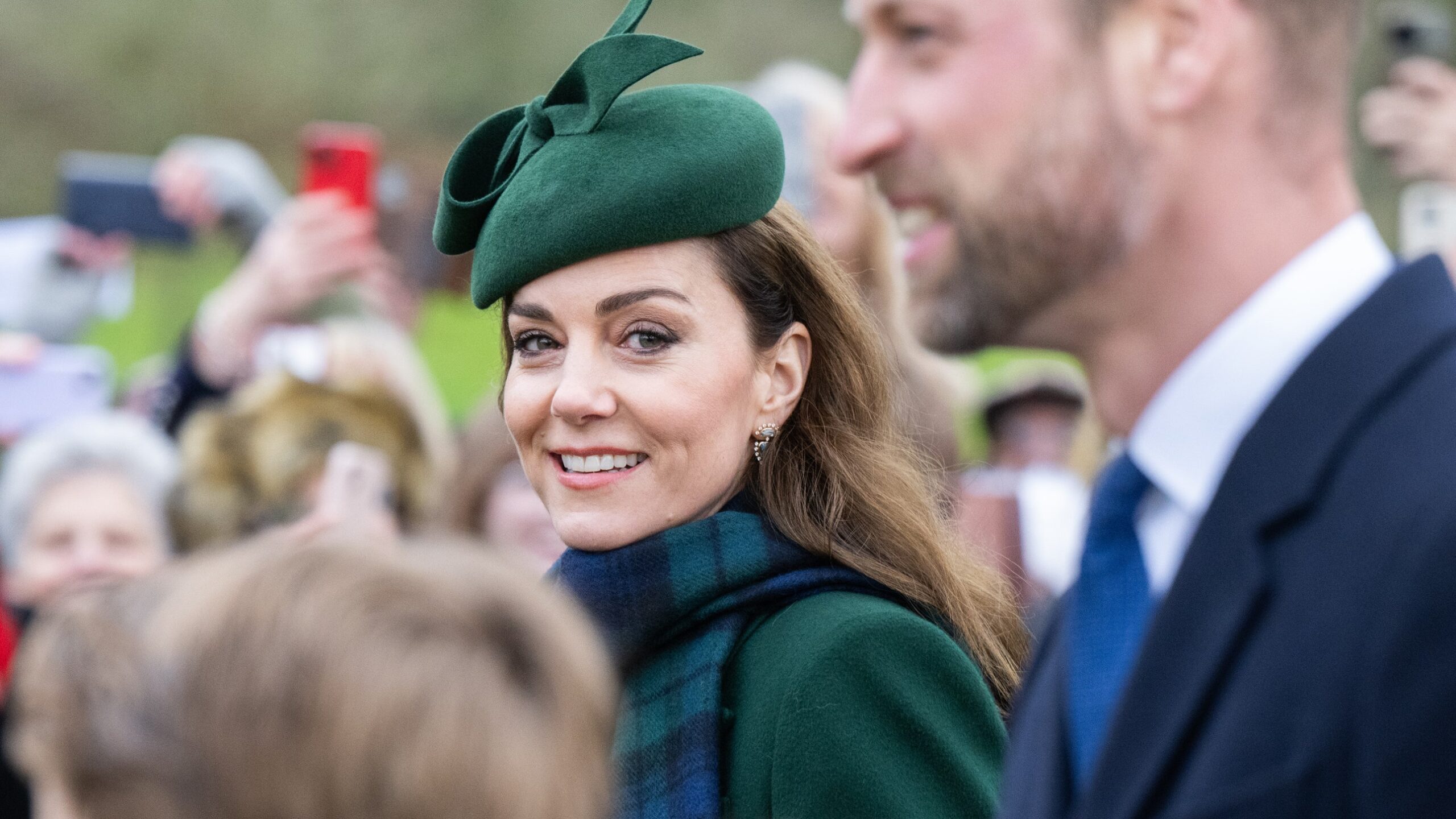 Kate Middleton Added a Festive Accessory to Match All Her Children on Christmas