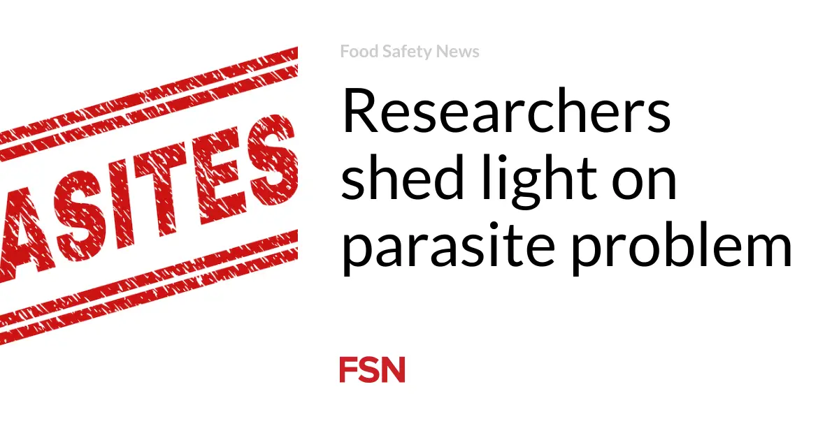 Researchers shed light on parasite problem